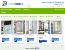 Tablet Screenshot of horrentotaal.nl